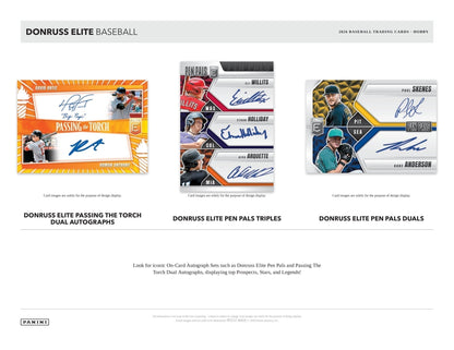 2026 Panini Donruss Elite Baseball Hobby Box